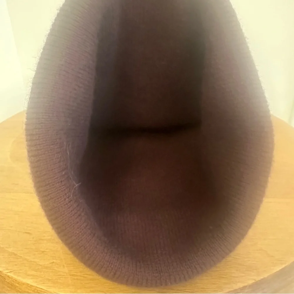 Carhartt Knit Beanie Toque Hat Adult One Size Model A18 V26 Dark Brown Colour - Picture 4 of 7